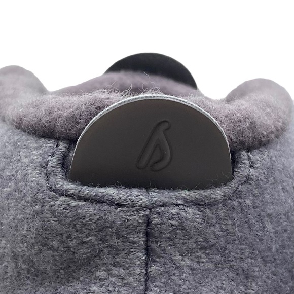 Allbirds Womens Sneakers Runner-Up Mizzle Gray Purple Mid Top Merino Wool Casual - Picture 8 of 13